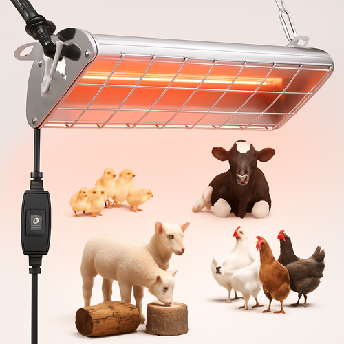 NESTRO 400W Carbon Fiber Chicken Coop Heater
