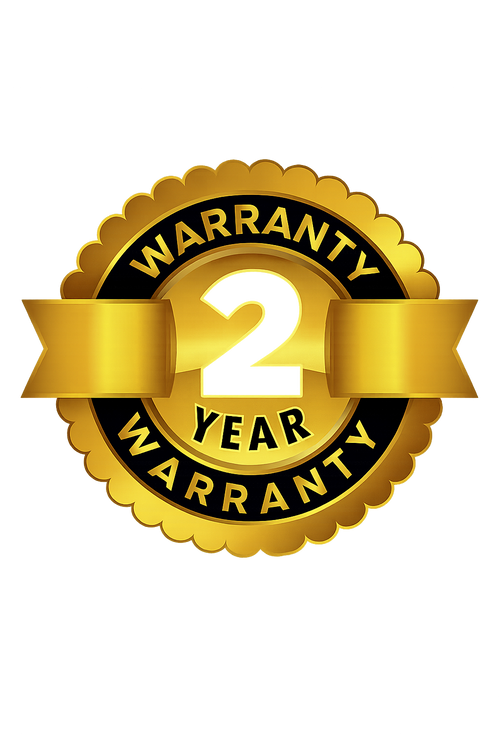 2 Year Warranty